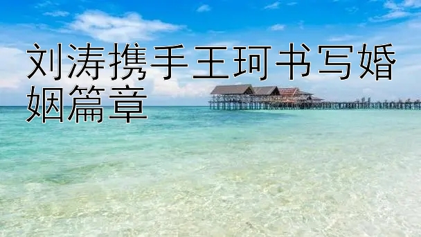 刘涛携手王珂书写婚姻篇章