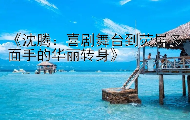 《沈腾：喜剧舞台到荧屏多面手的华丽转身》