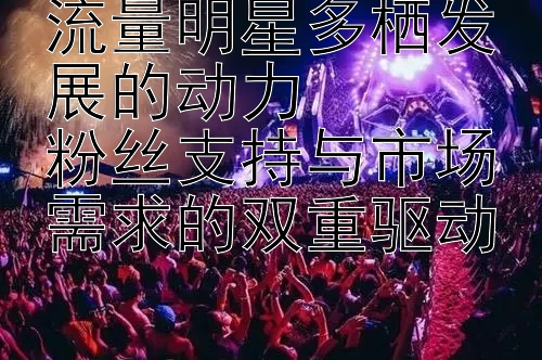 流量明星多栖发展的动力  
粉丝支持与市场需求的双重驱动